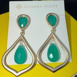 Kendra Scott Vintage Ryanne Chandelier Earrings Gold Drop